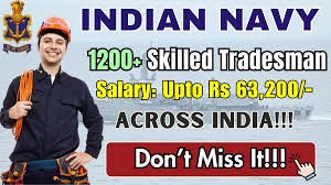 Indian Navy Tradesman Recruitment 2025 – Apply Online for 1266 Skilled Posts