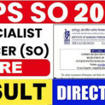 IBPS SO XV Result 2025 Out