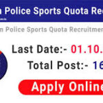Raj. Police CT (Sports Quota) Recruitment 2025
